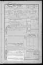 Bureau de Cosne, classe 1890 : fiches matricules n° 499 à 992