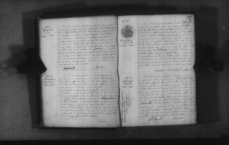 Tannay : actes d'état civil.