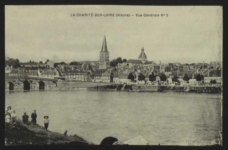 LA CHARITE-SUR-LOIRE (Nièvre) Vue Générale n° 3