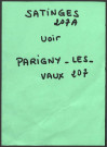 Sauvigny-les-Bois (Prieuré de Faye) : registres paroissiaux.