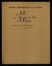 Port et péage de Lesme : dossier de procédure, dont extraits des terriers de 1438 et1525.
