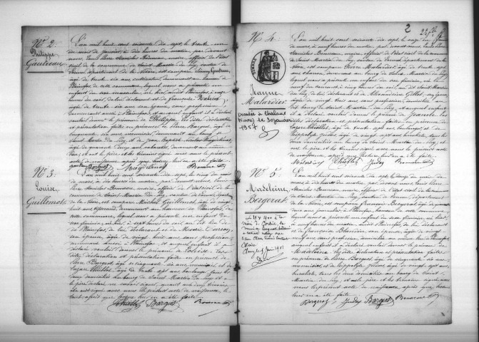 Saint-Martin-du-Puy : actes d'état civil.