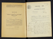 Isenay : actes d'état civil.