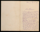 GAUTRON DU COUDRAY (Victor, vicomte) (1868-1957) : 57 lettres, manuscrits.