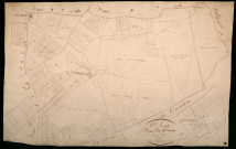 Saint-Loup, cadastre ancien : plan parcellaire de la section E dite des Maraux, feuille 1