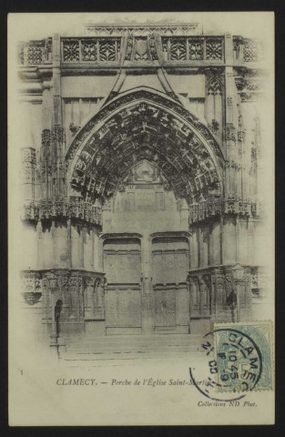 CLAMECY - (Nièvre) – La cathédrale Saint-Martin