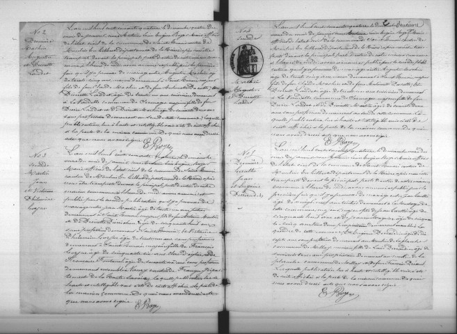 Saint-Honoré-les-Bains : actes d'état civil.