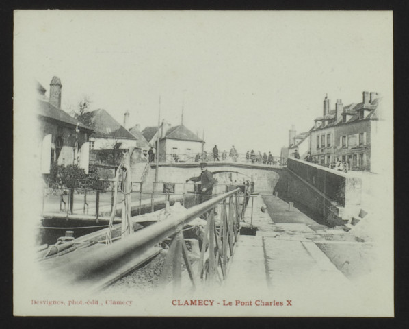 CLAMECY –  Le Pont Charles X