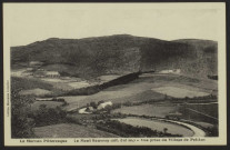 GLUX-EN-GLENNE – Le Morvan Pittoresque – Le Mont Beuvray (alt. 810 m.) Vue prise du Village de Petiton