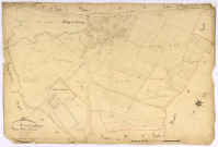 Brinon-sur-Beuvron, cadastre ancien : plan parcellaire de la section B dite de Brinon, feuille 2