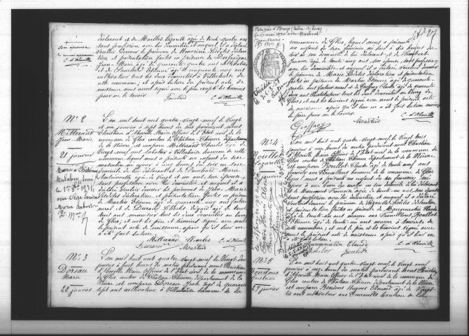 Glux-en-Glenne : actes d'état civil.