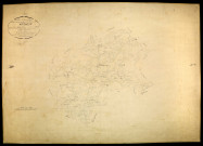 Montsauche-les-Settons, cadastre ancien : tableau d'assemblage
