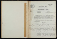 Montambert-Tannay : actes d'état civil.