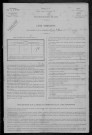 Cessy-les-Bois : recensement de 1896