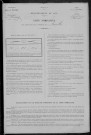 Taconnay : recensement de 1891