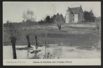 SAXI-BOURDON – Château de Pontillard, près St-Saulge (Nièvre)