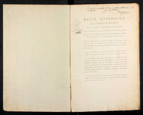 Communes de Blismes et Poussignol.