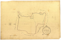 Corvol-d'Embernard, cadastre ancien : plan parcellaire de la section C dite des Bois, feuille 5