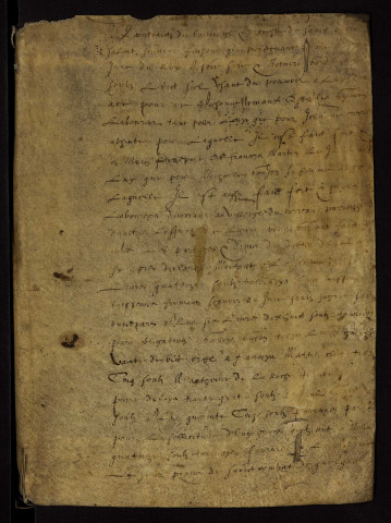 Fief de La Ferté-Chauderon ayant son siège à Langeron : terrier.