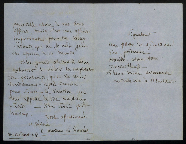 MOREAU DE JONNÈS (Alexandre), écrivain (1778-1870) : 13 lettres.