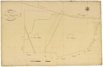 Mesves-sur-Loire, cadastre ancien : plan parcellaire de la section A dite des Brosses, feuille 2