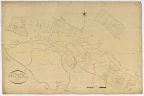 Champlemy, cadastre ancien : plan parcellaire de la section A dite de Bourras la Grange, feuille 2