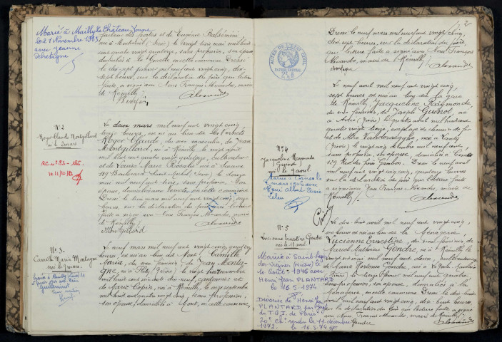 Rémilly : actes d'état civil.