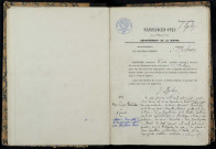 Achun : actes d'état civil.