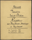 Nevers (Saint-Didier) : registres paroissiaux.