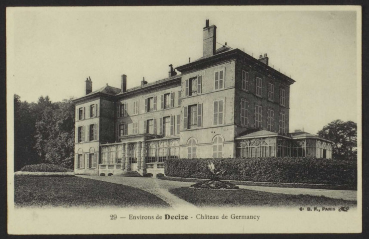29 - Environs de Decize – Château de Germancy