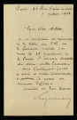 PRÉGERMAIN (Lambert), à Tintury (Nièvre): 15 lettres.
