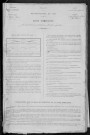 Moulins-Engilbert : recensement de 1891