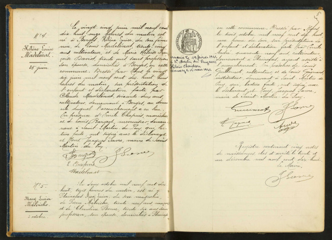 Saint-Martin-du-Puy : actes d'état civil.