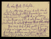 GRÉGOIRE (Frédéric), publiciste au Cosnois, à Arquian (Nièvre) : 2 lettres.