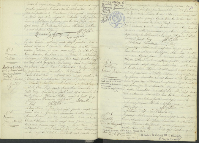 Saint-Loup : actes d'état civil.