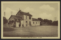 SAINT-PIERRE-LE-MOUTIER (Nièvre) - La Gare