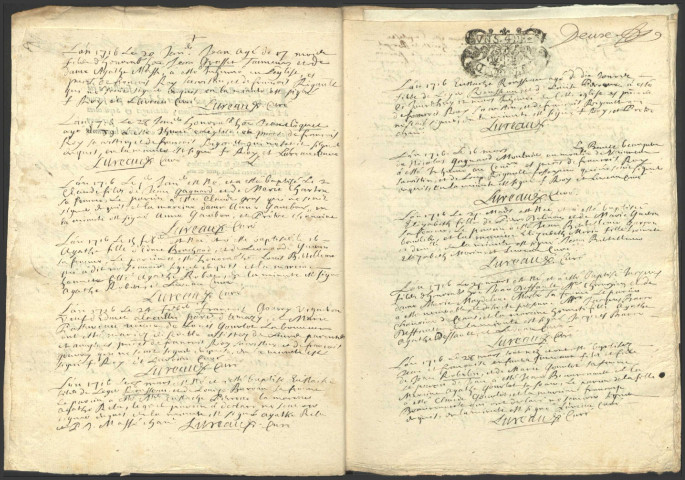 Tannay : registres paroissiaux.