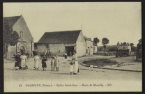 CORBIGNY (Nièvre) - Eglise Saint-Jean – Route de Marcilly – ND