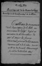 Luzy : recensement de 1820
