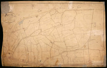 Sermoise-sur-Loire, cadastre ancien : plan parcellaire de la section C dite de Plagny, feuille 4
