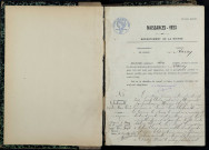 Narcy : actes d'état civil.