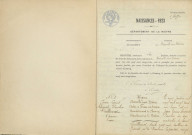 Taconnay : actes d'état civil.