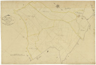 Limanton, cadastre ancien : plan parcellaire de la section C dite de Bernay, feuille 3