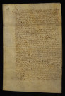 Biens et droits. - Rente hypothécaire, vente par Guyonin marchand tanneur de Decize à Charlotte Lithier veuve Millin grainetier au grenier à sel de la ville : copie du contrat de constitution du 8 juin 1630.