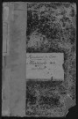 Bureau de Cosne, armée active, classe 1868 : fiches matricules (Cher) n° 761 à 1009 ; (Nièvre) n° 1 à 1007