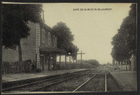 SAINT-LAURENT-L’ABBAYE - Gare de St-MARTIN-St-LAURENT