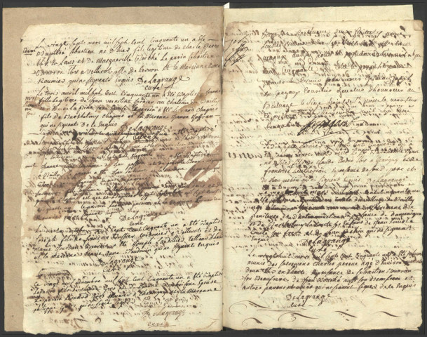 Magny-Lormes : registres paroissiaux.