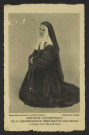 Maison-Mère des Sœurs de la Charité de NEVERS Seul portrait authentique de la Vénérable Soeur Marie-Bernard Soubirous