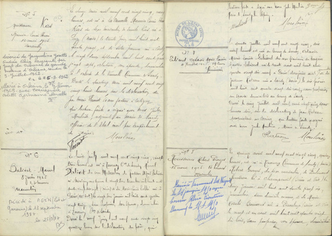 Sardy-lès-Épiry : actes d'état civil.