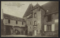 PREMERY (Nièvre) – Cour d’honneur et Donjon de l’Ancien Château des Ducs de Nevers de Nevers
